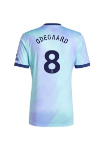 Fotbalové Dres Arsenal Martin Odegaard #8 Třetí Oblečení 2024-25 Krátký Rukáv